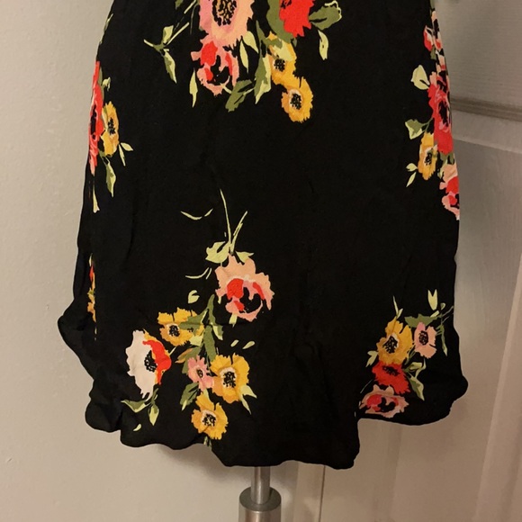 Free People Neon Garden Mini Dress size 8 - Picture 9 of 14